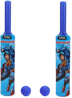 

Superman Kids First Set of 2 Bats & Balls Cricket Kit