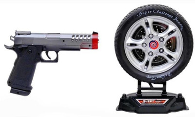 

Royal Collections Wheel Rotating Shoot Target with Infrared Gun (Multicolor)(Multicolor)