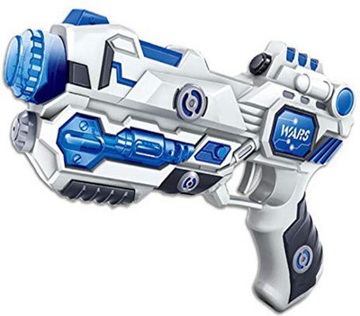 

Baybee Funbee Star Warzz kids Toy Gun for Kids with Music, Lights Blaster Toy for Kids (Blue/White)(White, Blue)