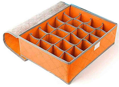 

PackNBuy 24 Compartment Foldable Storage(Orange)