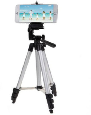 

lifemusic Professional photographer supports digital camera Lightweight Camera Stand With Three-Dimensional Head & Quick Release Plate Tripod(black\silver, Supports Up to 1500)