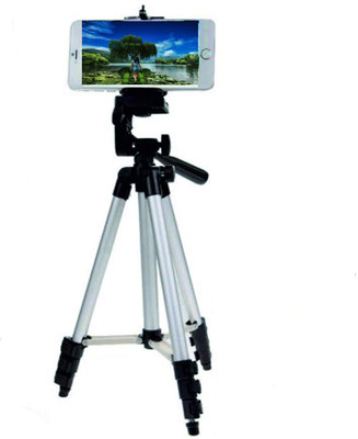 

BUY GENUINE Good Quality Tripod Tripod(Silver & Black, Supports Up to 1500)