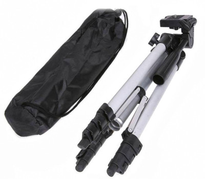 

lifemusic Tripod Kit (Silver, Supports Up to 2000 g) Tripod(Silver & Black, Supports Up to 1500)