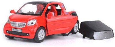 

Miss & Chief Cast Metal Body Battery Operated Red 6 Wheels Model Car Toy with Light and Sound Effects(Multicolor)