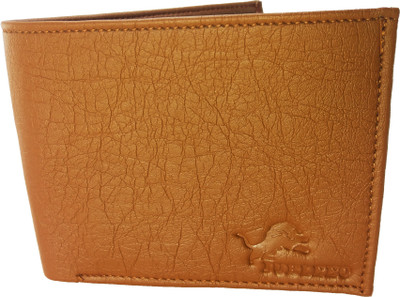 

jubleeo Men Tan Genuine Leather Wallet(4 Card Slots)
