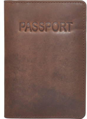 

WalletLee Men Brown Genuine Leather Document Holder(3 Card Slots)