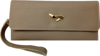 

LANDLOPER Women Grey Artificial Leather Wallet(4 Card Slots)