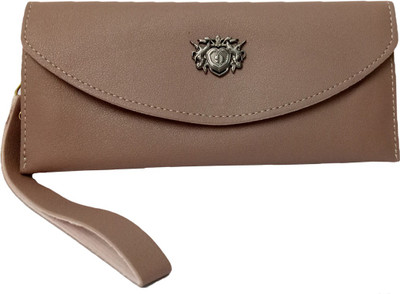 

LANDLOPER Women Pink Artificial Leather Wallet(4 Card Slots), Baby pink