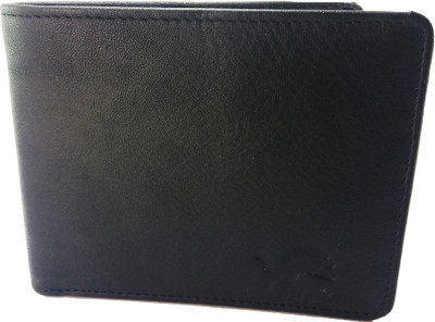 

jubleeo Men Black Genuine Leather Wallet(4 Card Slots)