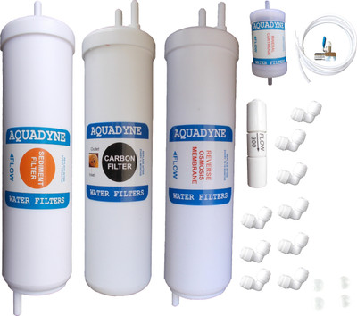 

AQUADYN RO Service kit for Aquaguard Magna RO with Installation guide and Youtude Video installation support upto 2016 models only Solid Filter Cartridge(1.0E-4, Pack of 20)