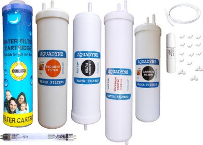 

AQUADYN RO Service kit for Livpure Touch 2000 RO UV Purifier with Installation guide and Youtude Video installation support Solid Filter Cartridge(1.0E-4, Pack of 22)