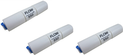 

KRPLUS 100GPD/200GPD Flow Restrictor 550CC 1/4" Quick Connect for RO Reverse Osmosis (Pack Of 3) Solid Filter Cartridge(0.1, Pack of 3)