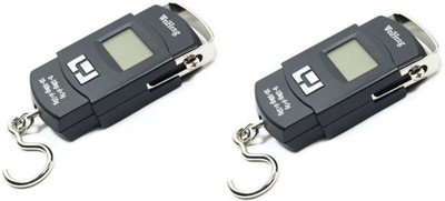 

VBR's Group 50Kg Portable Hanging Luggage Pocket Weight Machine Digital for Weighing Household Items Weighing Scale(Black)