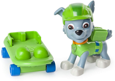 Paw Patrol Hero Pup - Skateboard Rocky(Multicolor)