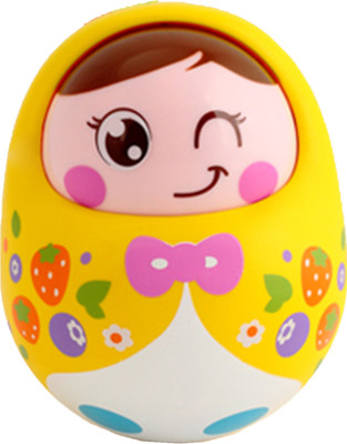 

Geniebox Cartoon doll Rattle(Yellow)