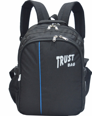 Trust Bag Emporium Midium Back Pack 9*9 Uly (Stand Cut) 22 L Backpack(Black)