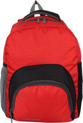 

Dussledorf Red and Grey School Backpack 20 L Backpack(Red)