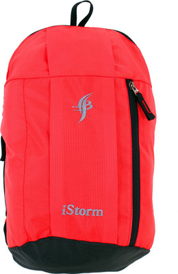 

Istorm Tiny sided zip red and black backpack Backpack(Red, Black, 16)