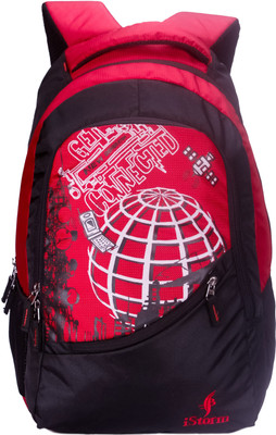 

Istorm Globe red and black Multipurpose Bag(Red, Black, 25)