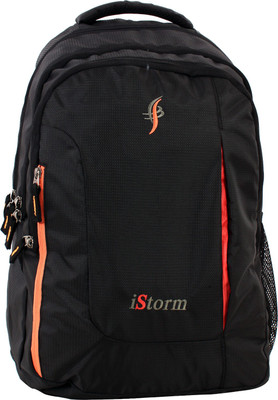 Istorm XL black and orange backpack Backpack(Black, Orange, 25)