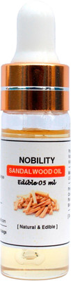 

NOBILITY Pure Sandalwood Oil - Edible Grade - Size: 05 ML(05 ml)