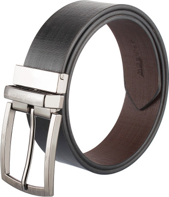

Spairow Men Casual Black Genuine Leather Belt