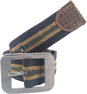 

bilAnca Men & Women Casual, Party, Formal, Evening Black, Brown, Beige, Green, Grey, Blue Canvas, Metal Reversible Belt