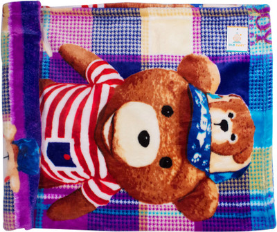 

Ole Baby Printed  Mink Blanket(Microfiber, Purple