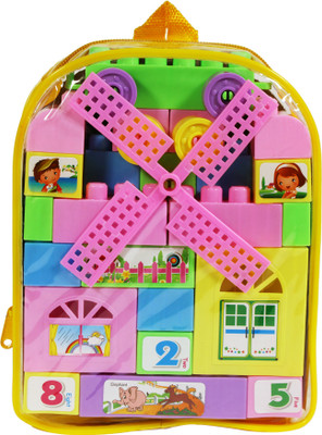 

Blue Sea Learning Building Blocks Toys for Kids(Multicolor)