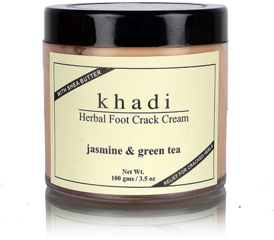 

Khadi Herbal Khadi Natural Jasmine & Green Tea Herbal Foot Crack Cream With Sheabutter 100g(100)