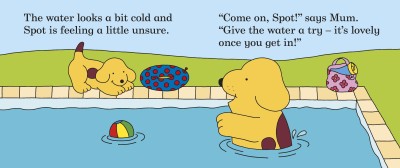 Spot Goes to the Swimming Pool(English, Board book, Hill Eric)