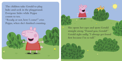 Peppa Pig: Peppa's New Friend(English, Board book, Peppa Pig)