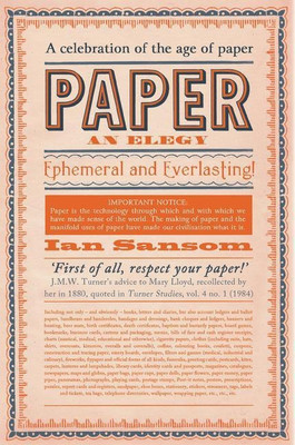 Paper(English, Paperback, Sansom Ian)