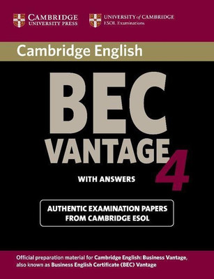 Cambridge BEC 4 Vantage Student's Book with answers(English, Paperback, Cambridge ESOL)