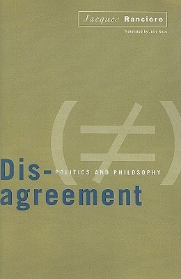 Disagreement(English, Paperback, Ranciere Jacques)