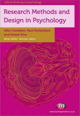 Research Methods and Design in Psychology(English, Paperback, Richardson Paul)