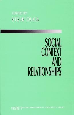 Social Context and Relationships(English, Hardcover, unknown)