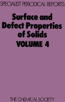 Surface and Defect Properties of Solids(English, Hardcover, unknown)