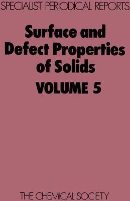 Surface and Defect Properties of Solids(English, Hardcover, unknown)