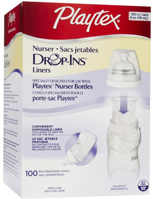 

Playtex Baby Nurser Drop-Ins Liners Medium Flow Nipple(Pack of 0 Nipple)