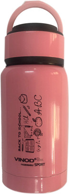 

VINOD STAINLESS Steel Water Bottle 180ML 180 Sipper(Pack of 1, Pink)