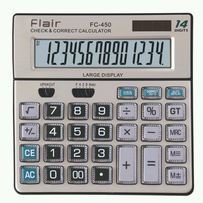 FLAIR FC-450 FC-450 Basic  Calculator(14 Digit)
