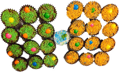 

Expelite milk chocolate cuppies 20 grams per pc 20 Crackles(20 g)