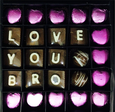 

Expelite Love You Bro chocolate box Truffles(500 g)