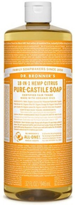 

Dr. Bronner's Pure-Castile Liquid Soap Citrus, 32 Fl Oz(100 g)