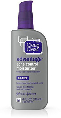 

Clean & Clear Advantage Acne Control Facial Moisturizer, 4 Fl. Oz. (Pack of 3)(70 g)
