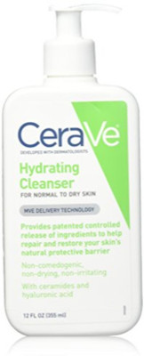 

CeraVe Hydrating Facial Cleanser 12 oz for Daily Face Washing, Dry to Normal Skin(70 g)