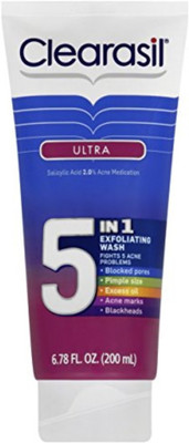 

Clearasil Ultra 5in1 Exfoliating Wash, 6.78 oz.(70 g)