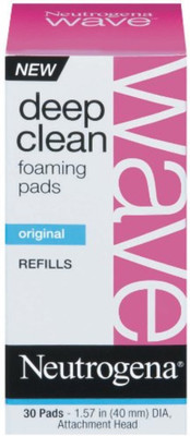 

Neutrogena Wave Deep Clean Foaming Pad Refills, 30 Count (Pack of 3) Cleanser(70 g)
