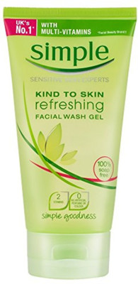 

Simple Skin Refreshing Facial Wash Gel (150ml) Cleanser(70 g)